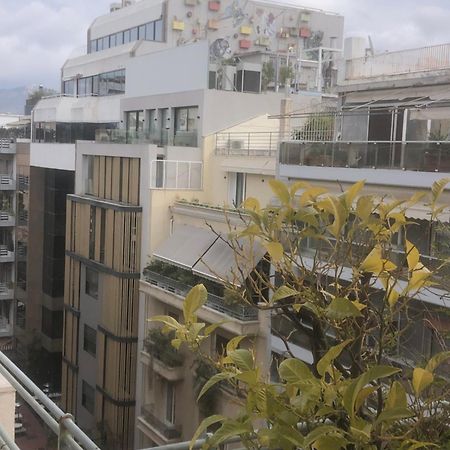 Kolonaki Penthouse Panoramic Acropolis View Lägenhet Aten Exteriör bild