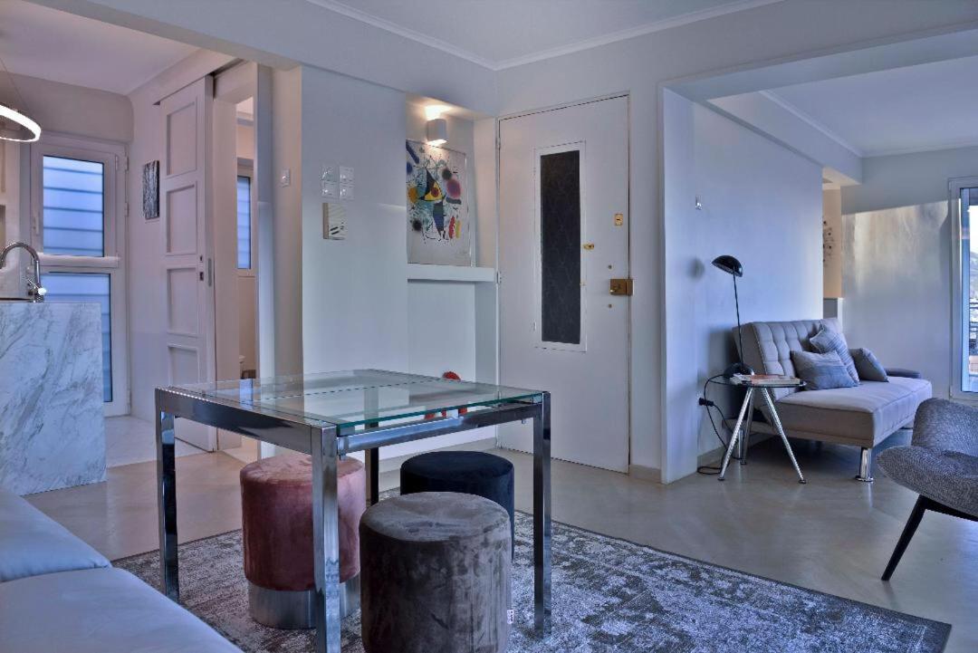 Kolonaki Penthouse Panoramic Acropolis View Lägenhet Aten Exteriör bild